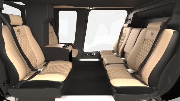 Bell 407GXi Designer Series cabin