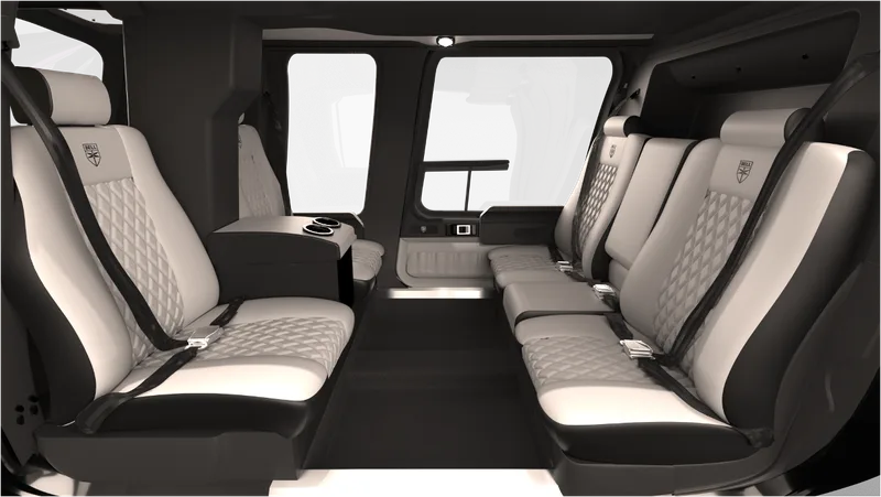 Bell 407GXi Snow interior