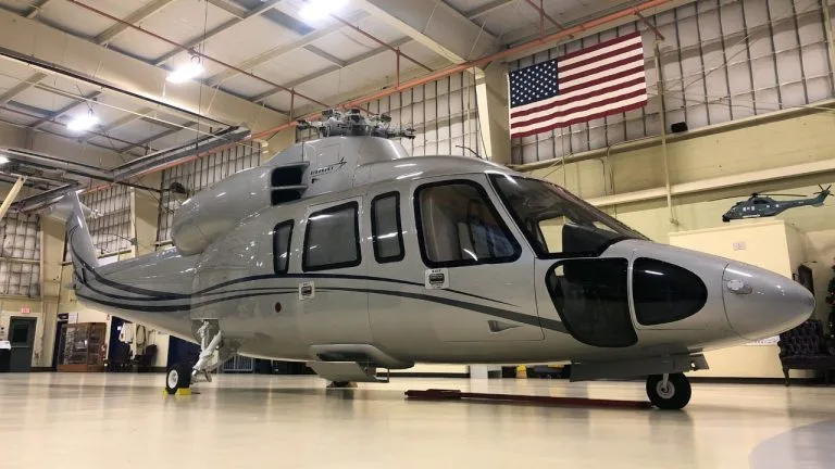 Sikorsky S-76D airframe and cabin volume