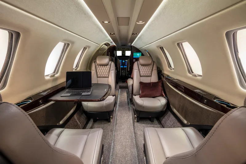 Citation CJ4 Gen2 cabin