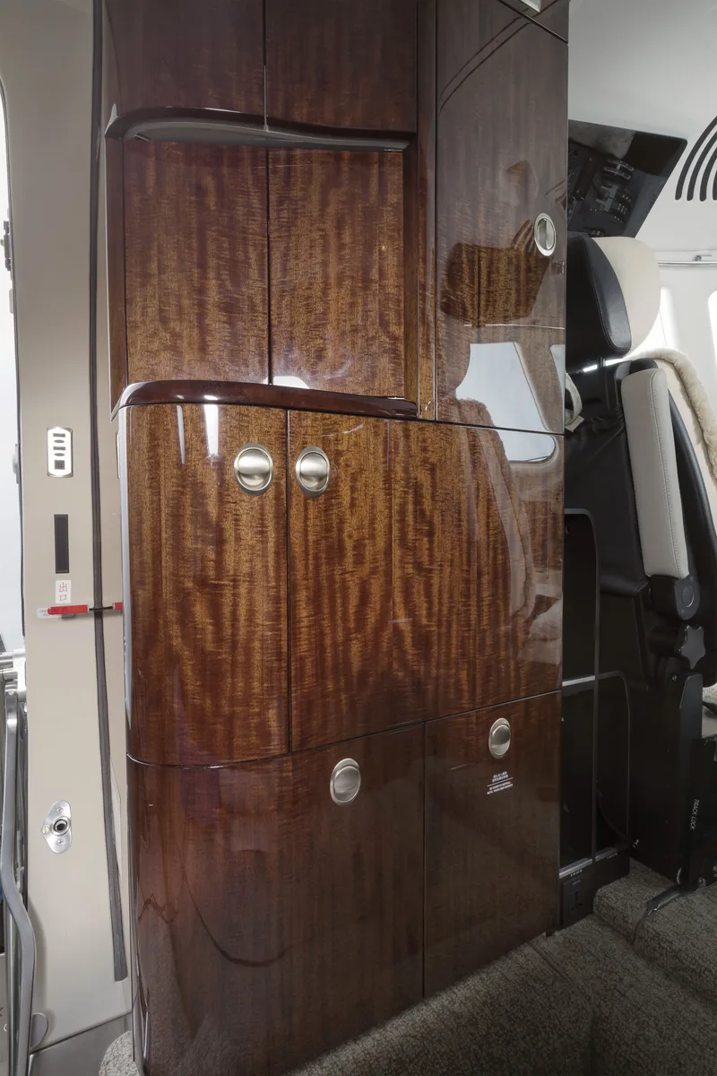 Citation XLS+ galley and lav