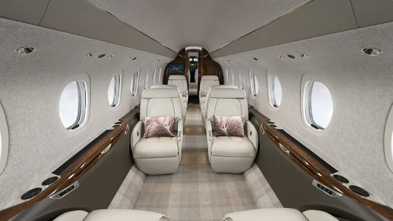 Citation Longitude cabin