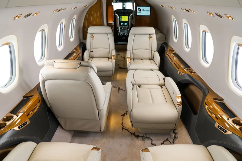 Citation Latitude wide cabin