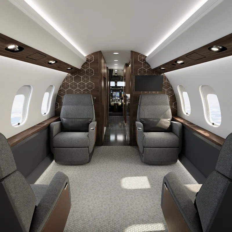 Global 6500 largest-in-class cabin