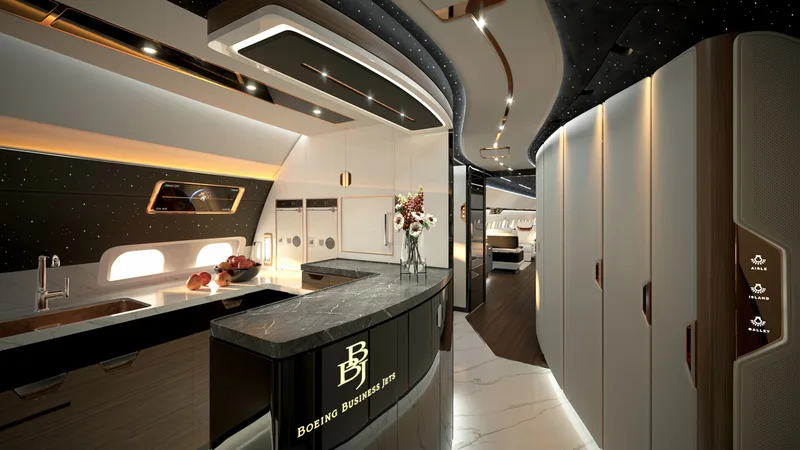 BBJ MAX VIP interior concept