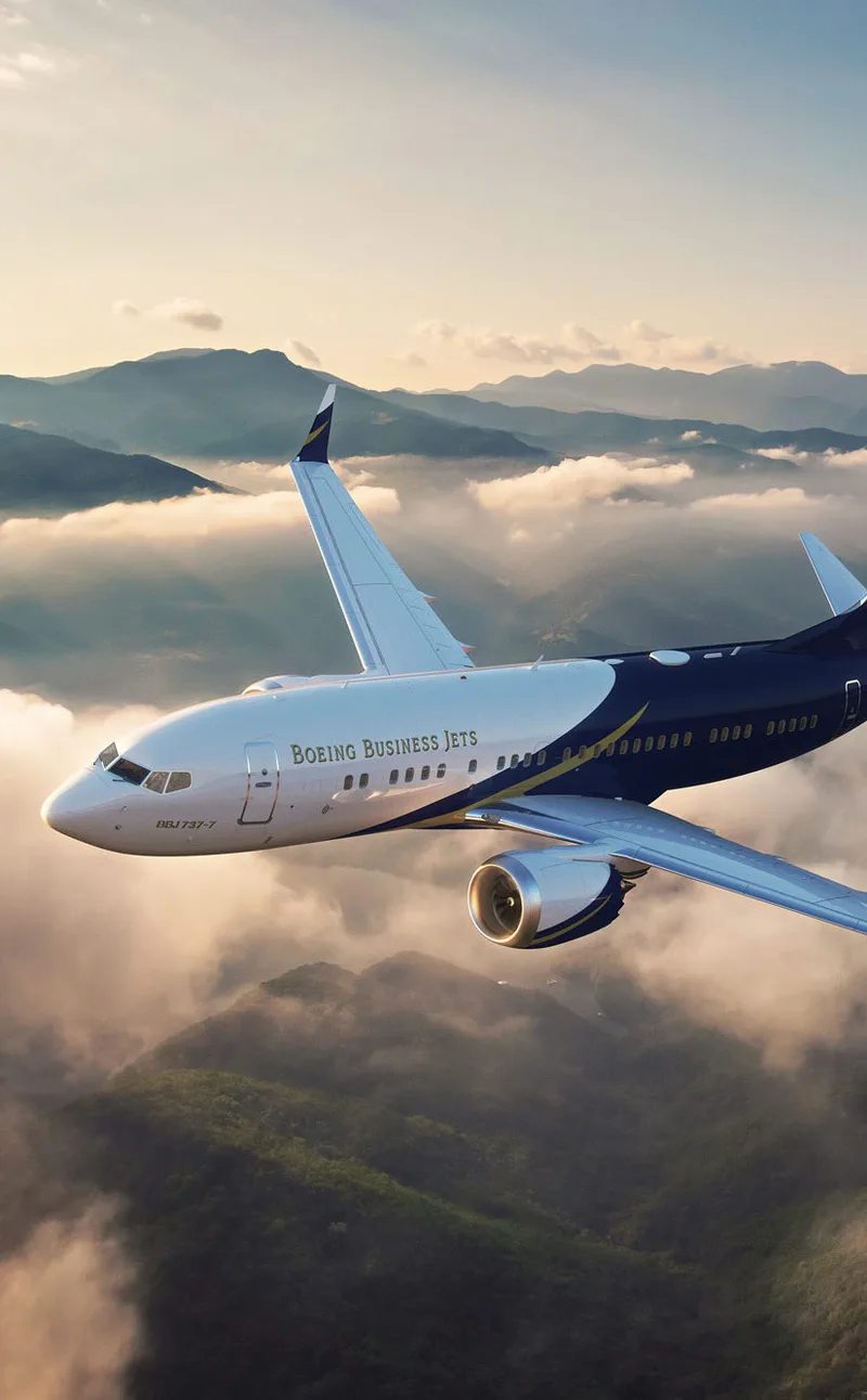 Boeing BBJ MAX 8 profile