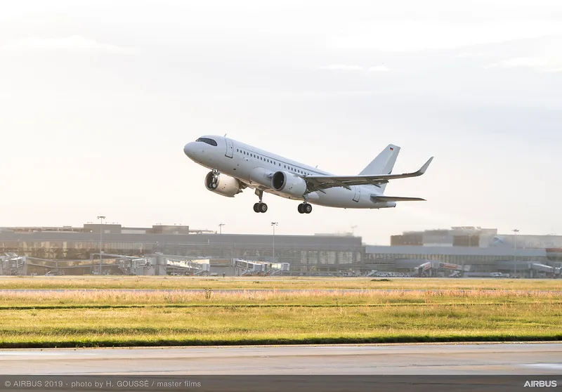 Airbus ACJ narrow-body VIP exterior profile