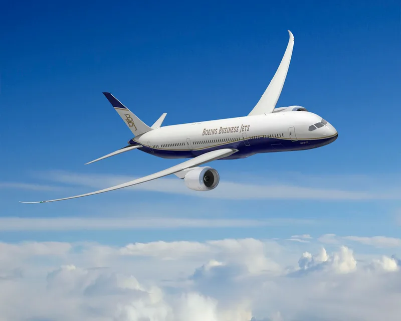 BBJ 787 exterior detail
